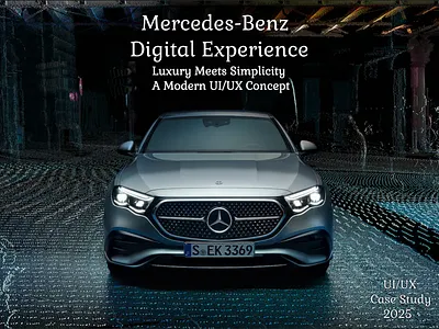 Mercedes-Benz Website Redesign (UI/UX Concept) demo design figma luxury mercedes project ui ux websites