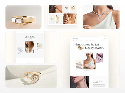 Bento Grid UI Design 3d app design bento brand design brand identity branding dashbaord graphic design jwelery jwelery website landning page logo minimal ui ui design ux website deign