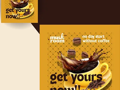 Morning Coffee Boost branding canva coffee coffee shop content creator content design design freelancer graphic design instagram feed instagram post marketing social media social media design social media marketing