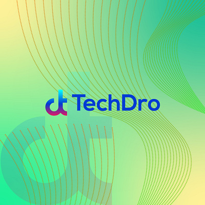 TechDro Modern minimalist logo design branding creative logo design fiverr graphic design illustration logo logo design logo maker ui