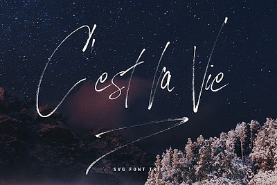 LovingCeline SVG Script Brush Font bold display display font font logo font retro script font signature signature logo svg font svg opentype svg opentype font vintage