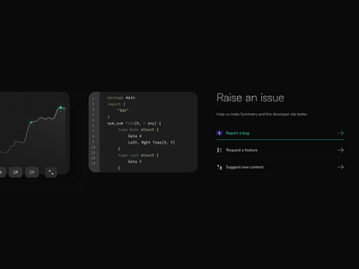 Symmetry - Code review code design development interactive product design ui ui design ux design web design website