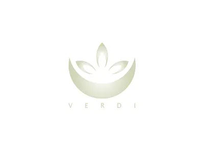 logo VERDI branding graphic design logo ui