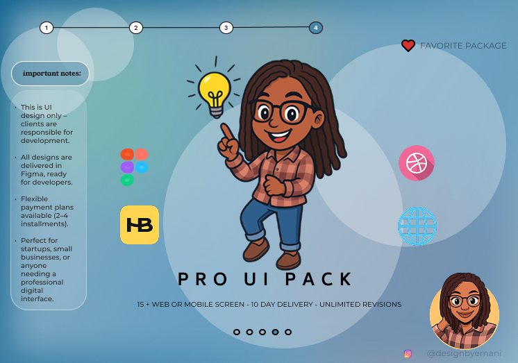 Example of Pro UI Pack