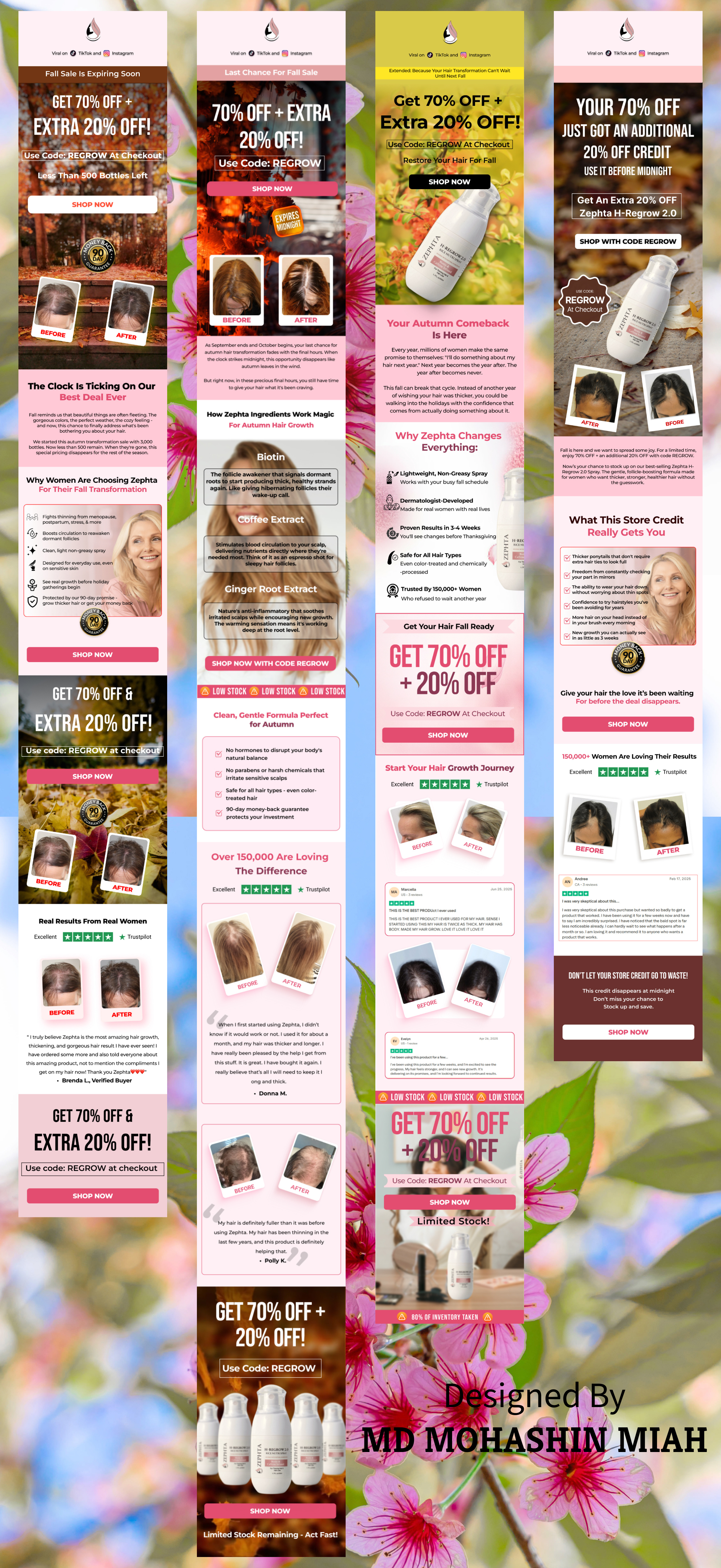 Figma Email Design | Promotional Email Template Design design email email design email template figma figma email figma email design figma email template klaviyo klaviyo template mailchimp mailchimp template