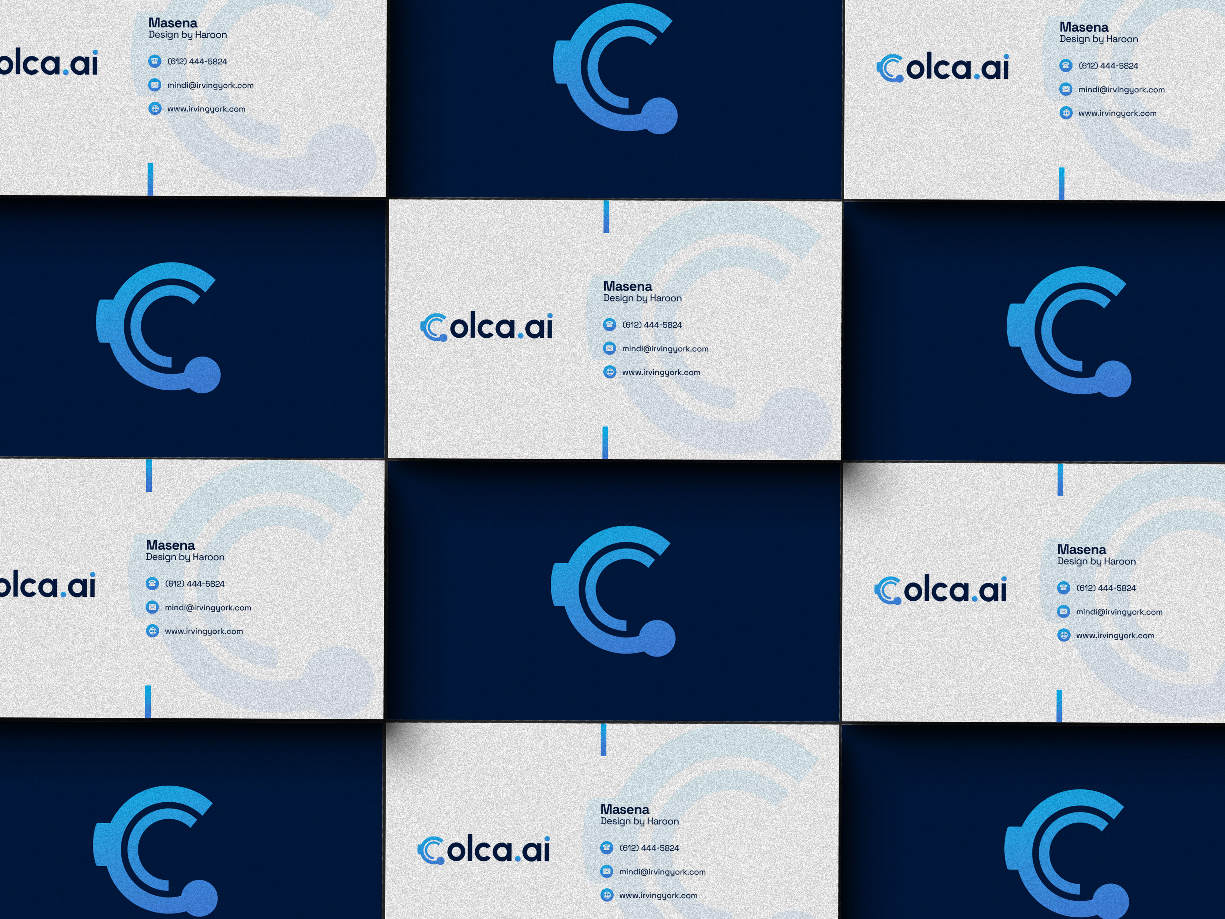Colca.ai — Modern AI Brand Identity & Logo Design brand identity branding logo logo design modern logo tech logo visual identity