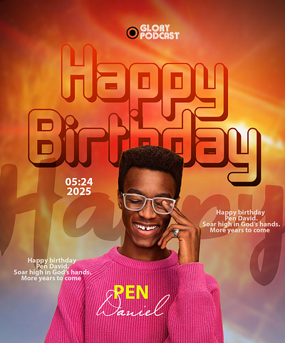 Eye Catchy Birthday Design birthday designs birthday flyer graphic design happy birthday