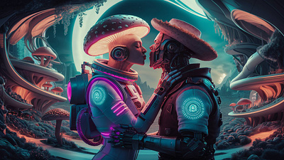 Space Cowboy ai graphic design