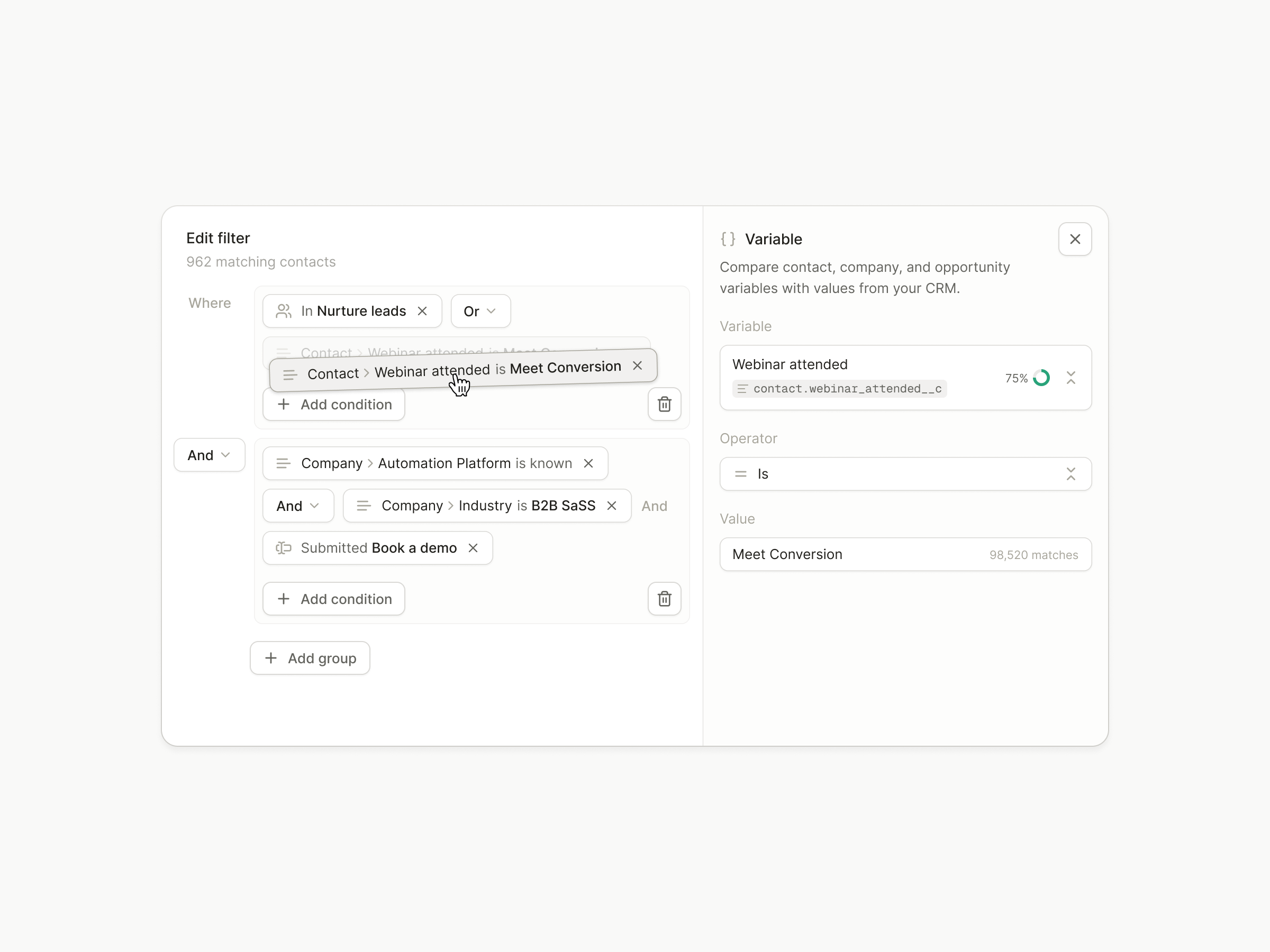 Conditional Logic UI