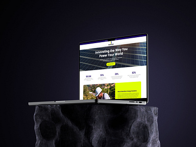 Marathon Energy Solutions Landing Page conversion energy landing page ui ux webdesign