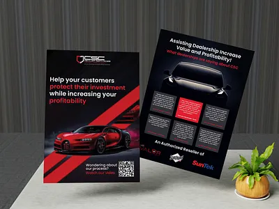 CSC branding graphic design