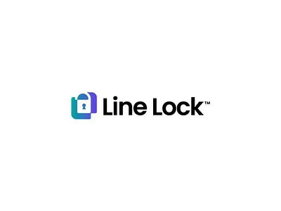 LINE LOCK branding graphic design logo
