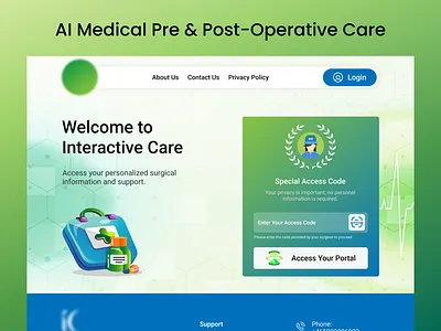 AI Medical Web & Mobile App for Pre & Post-Operative Care admin dashboard admin dashboard template admin panel admin template admin theme bootstrap admin crm dashboard crm portal crm software dashboad dashboard app dashboard template dashboard ui erp software company software development ui