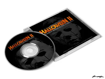 Halloween II Remastered Soundtrack cd halloween halloween 2 horror john carpenter michael myers music soundtrack