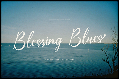 Blessing Blues | Vintage Handwritten feminine