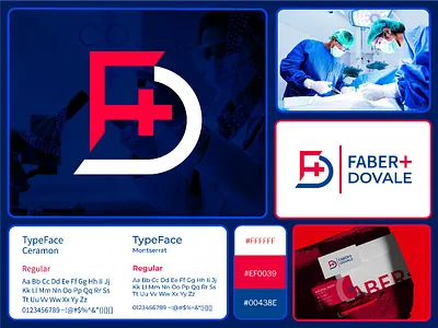 Medical Logo Design | Letter F+D Icon | Healthcare Branding mark graphic design healthcare healthcare identity hospital labratory lettermark logo design medical logo modern modical branding monogram