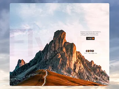 Travel Agency Website Design booking website branding clean ui design daily ui inspiration flight booking landing page modern web design mountain website tourism website travel agency travel platform travel uiux travel website ui wanderlust web design website design wingly