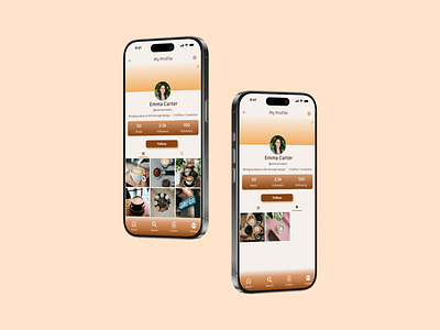 User Profile | Daily UI #006 appdesign appui cleandesign dailyui dailyui006 design figmadesign minimalui myprofile ui uidesign userprofile