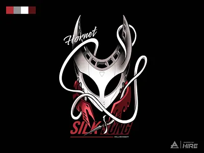 Head of Hornet character illustration fanart fantasy game art game character game design hollowknight hornet silksong