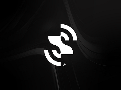 S, S logo, S logomark abstract logo bold logo brand identity branding clean logo conceptual logo creative logo geometric logo letter logo logo logo icon logo mark logo symbol mobile company logo s logo mark signal logo simple logo tech logo wireless logo