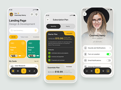 Task Management App Design app design ios design minimal design mobile app mobile app design modernuiuxdesign project management projectplannerapp saas app design social media subscription app task management task manager taskdashboardui taskmanagementapp tasktrackerui todo list ui design userinterface workflowmanagementapp