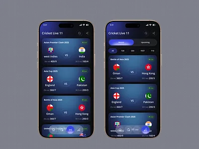 cricket live score app android app concept app insparation clean design cricket cricket app cricket lovers dribbble dribbble shots figma ios live score minimal design mobile app score update sports design sports live score ui ui ux