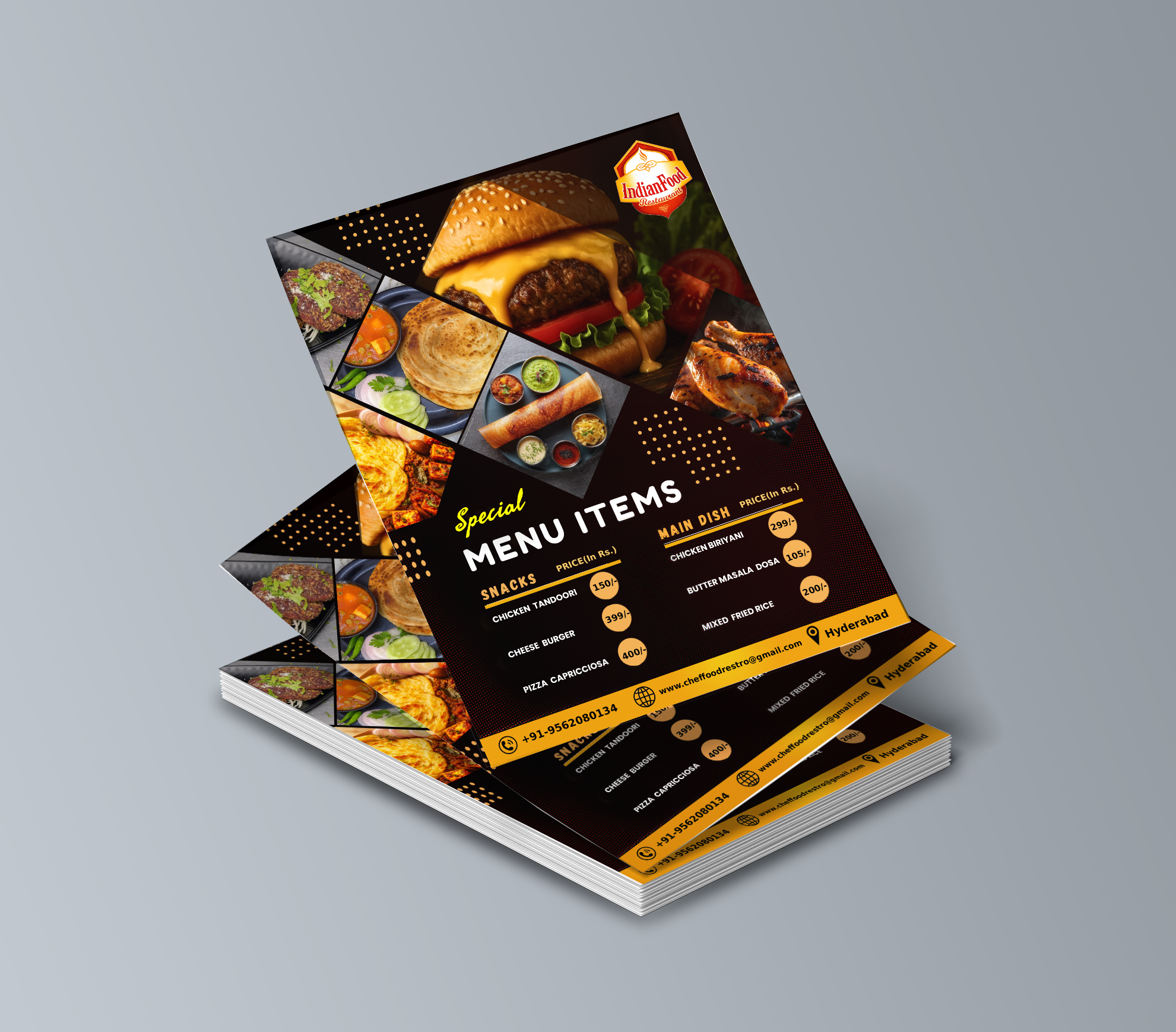 Restaurant food- flyer design branding canva creativeflyer flyerdesign foodartdesign foodbusinesspromo foodflyer foodmarketting foodpromotion graphicdesign indianfood indianrestaurant menuflyer photoshop restaurantadvertising restaurantflyer restaurantfoodgraphics restaurantpromoflyer tastyfooddesign
