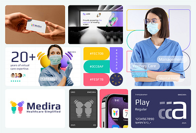 Medira© — Simplifying healthcare through design and innovation. aritumdesginagency artium brandidentity colorpalette creativedesign designagency designportfolio digitalhealthcare healthcaredesign logodesign typographydesign visualidentity