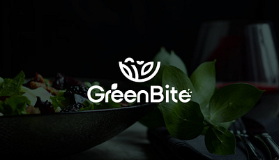 GreenBite — A Modern Logo Combining Leaf, Bite & Smile Elements 3d brand brand style guide branding creative logo food logo graphic design green color guideline identity logo logo design minimalist modern presentation text logo unique logo vector