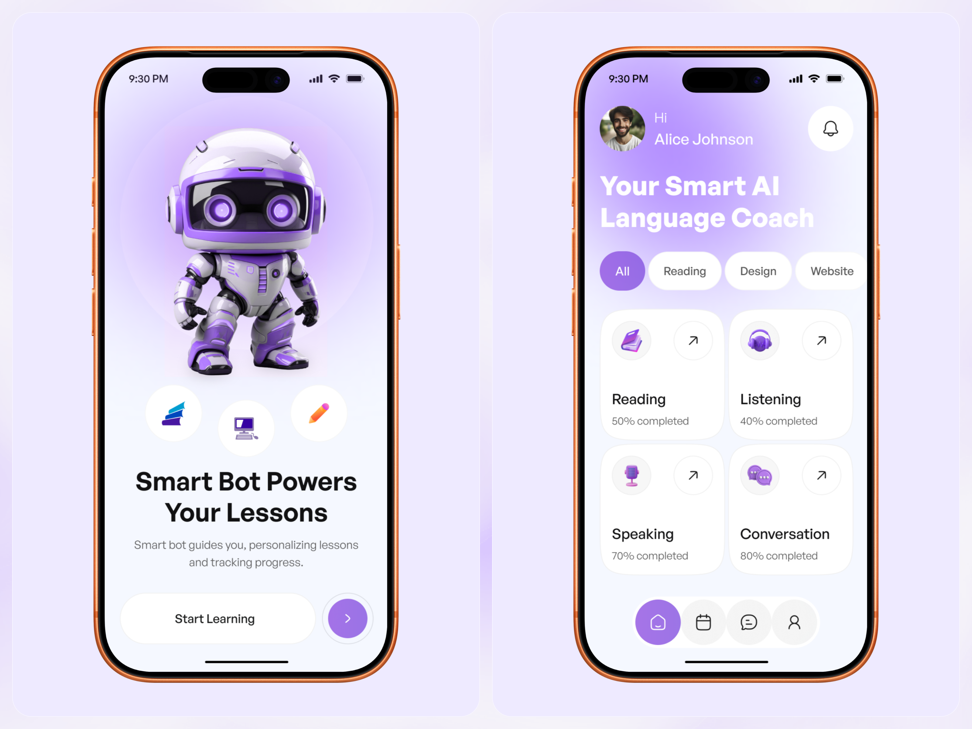 Example of Mobile App Design Concepts
