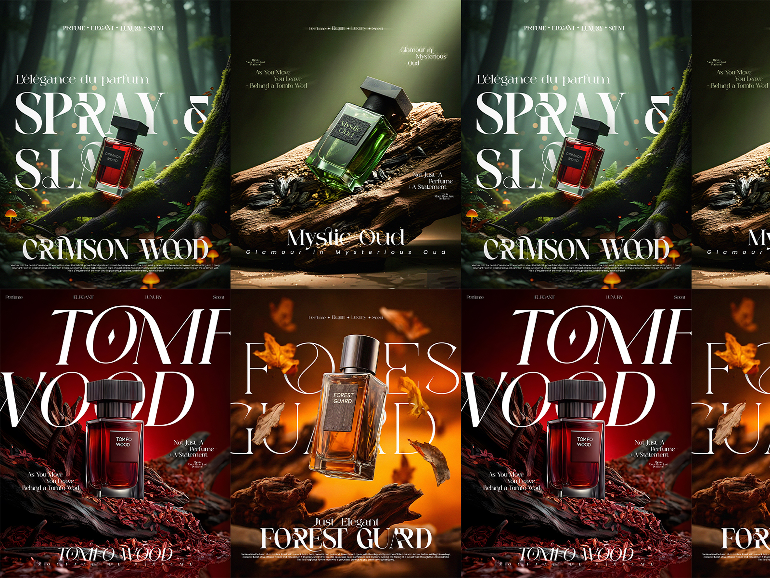 Perfume Social Media Poster fashion graphic design perfume photoshop poster social media post