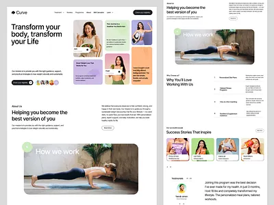 Weight Loss Website doctor consultation fitness and nutrition fitnesslandingpage healthcare healthcare website medical online fitness online weight loss coaching pharmacy website ui ux webdesign website weight loss weight loss website wellness ui wellnesswebsite