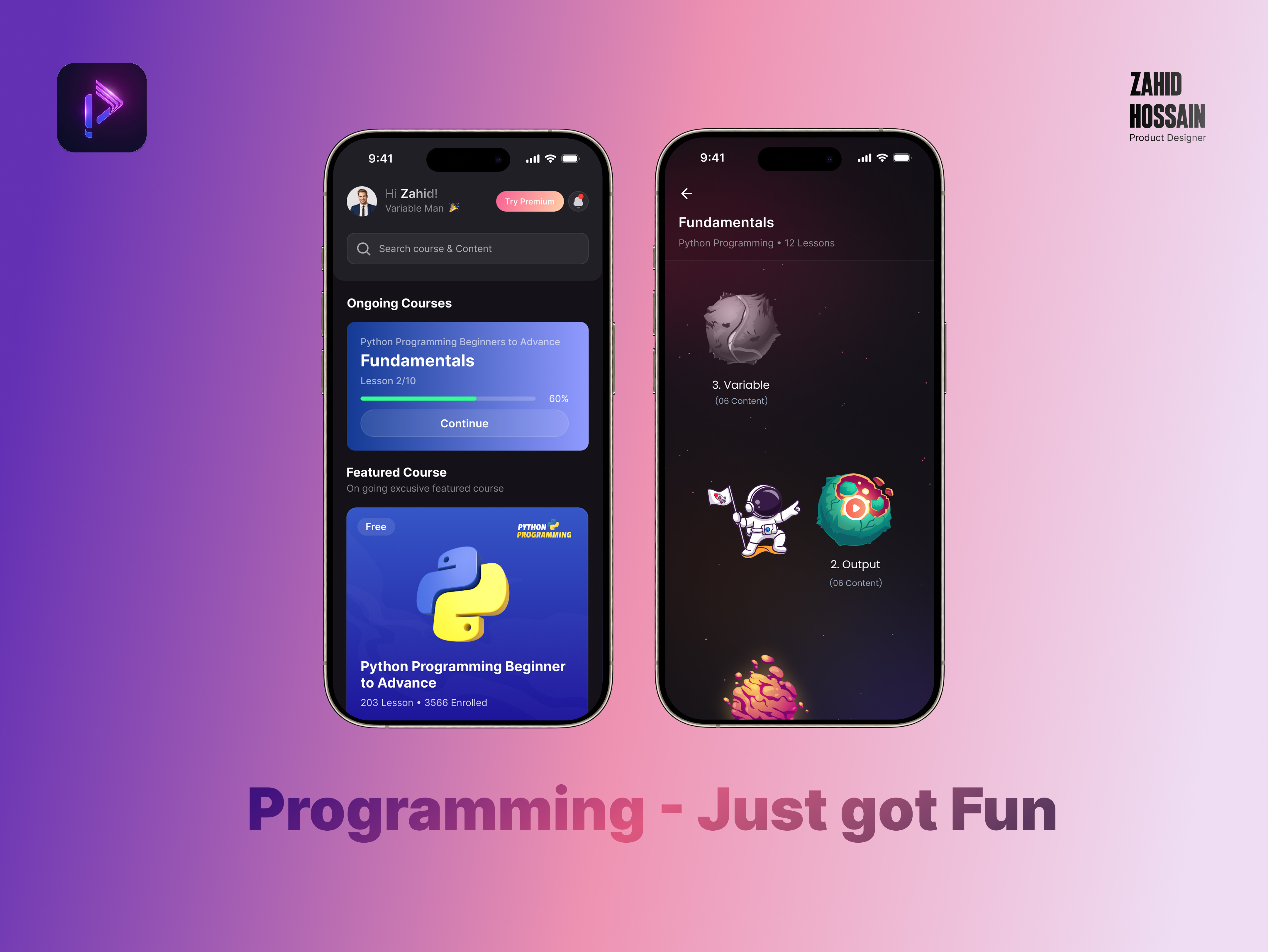 EdTech App - Case Study app app design edtech edtech app ui design