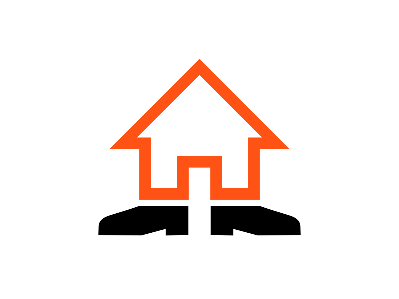 GetHome gethome home house legs logo shoe