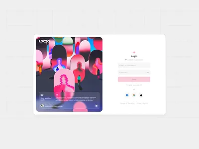 Login design login product design ui ux uxui