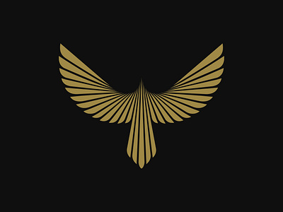 Flying eagle minimalist animal aviation bird brand branding eagle elegant falcon fly future line logo luxury minimal plane wing