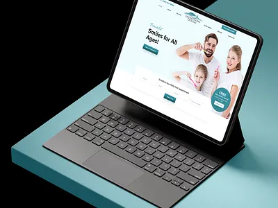 Dental Clinic Website appointment branding care clinic company dental dental implants dentistry doctor graphic design health impressions dental landing page logo modern smile gallery uiux webflow