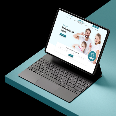 Dental Clinic Website appointment branding care clinic company dental dental implants dentistry doctor graphic design health impressions dental landing page logo modern smile gallery uiux webflow