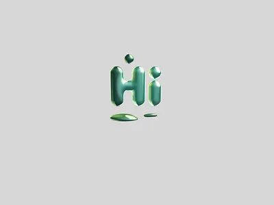 Liquid text effect - Spline animation micro animation spline