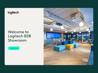 Logitech Taiwan | Virtual Tour Experience 360 360website b2b interaction minimal mobile modern responsive splashpage typography ui uidesign uiux virtualtour virtualwebsite webdesign website