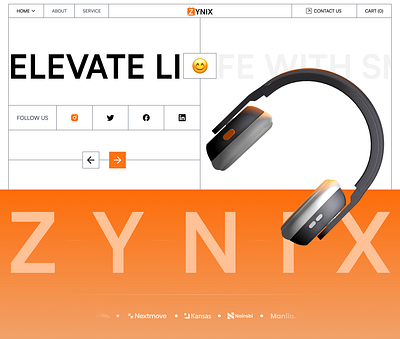 Modern E-commerce Website UI Design minimal design