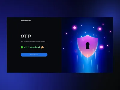 OTP Matched otp sass ui web design website