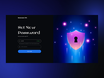 Set New Password / Reset Password set new password reset password ui design website design