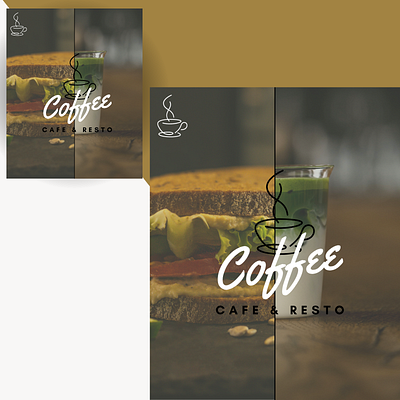 Cafe and Resto canva coffee coffee shop content creator content design design digital marketing facebook post freelancer graphic design instagram post marketing matcha restaurant sandwich social media social media design social media marketing twitter post