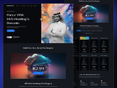 VPS & Hosting Website for UAE (2022) uae ui website design