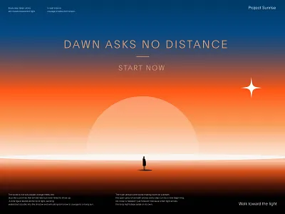 Dawn-Asks-No-Distance 2025 design graphic design illustration