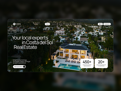 Calm & Confident Real Estate Web Design creative design logo premium property real estate real estate agency ui ui design ux webdesign website