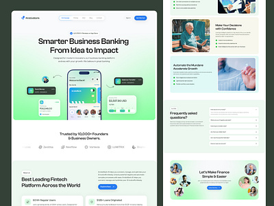 ArobixBank - Banking Management Website Design animation bank banking website card dashboard e wallet finance finance management finance management design finance website finance website design landing page logo product design saas typography wallet wallet website web design website