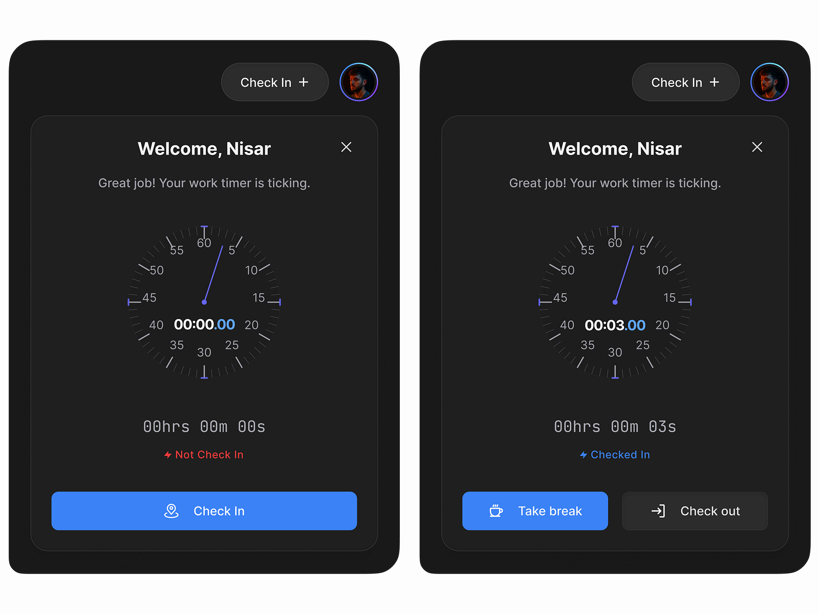 Check-in Pop Model in Figma 2026 by Nesar ali shah on Dribbble