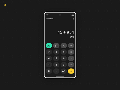 Daily UI 004 - Calculation. dailydesign
